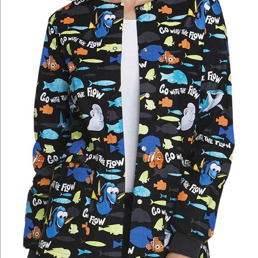 ISO Finding Nemo Scrub Jacket